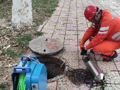 管道聲吶檢測儀武漢某項(xiàng)目