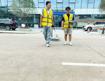 <b>武漢市蔡甸區(qū)某單位地下管線探測</b>